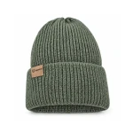 Czapka zimowa merino WINTER KHAKI / Patulove