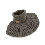 Komin z golfem merino WINTER COCOA / Patulove