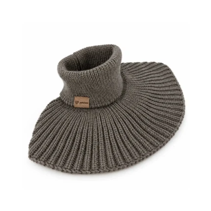 Komin z golfem merino WINTER COCOA / Patulove