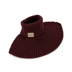 Komin z golfem merino WINTER CINNAMON / Patulove