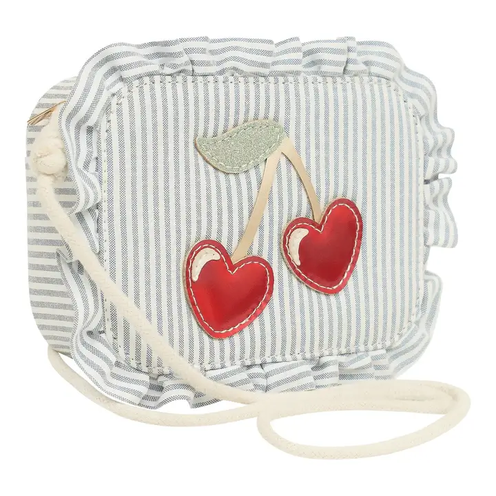 Torebka STRIPED CHERRY BAG / Mimi & Lula