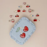 Torebka STRIPED CHERRY BAG / Mimi & Lula