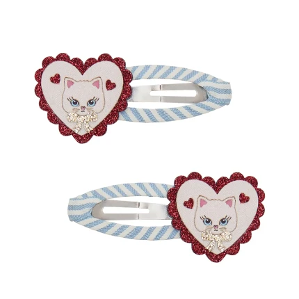 Zestaw spinek SCALLOPED KITTY / Mimi & Lula