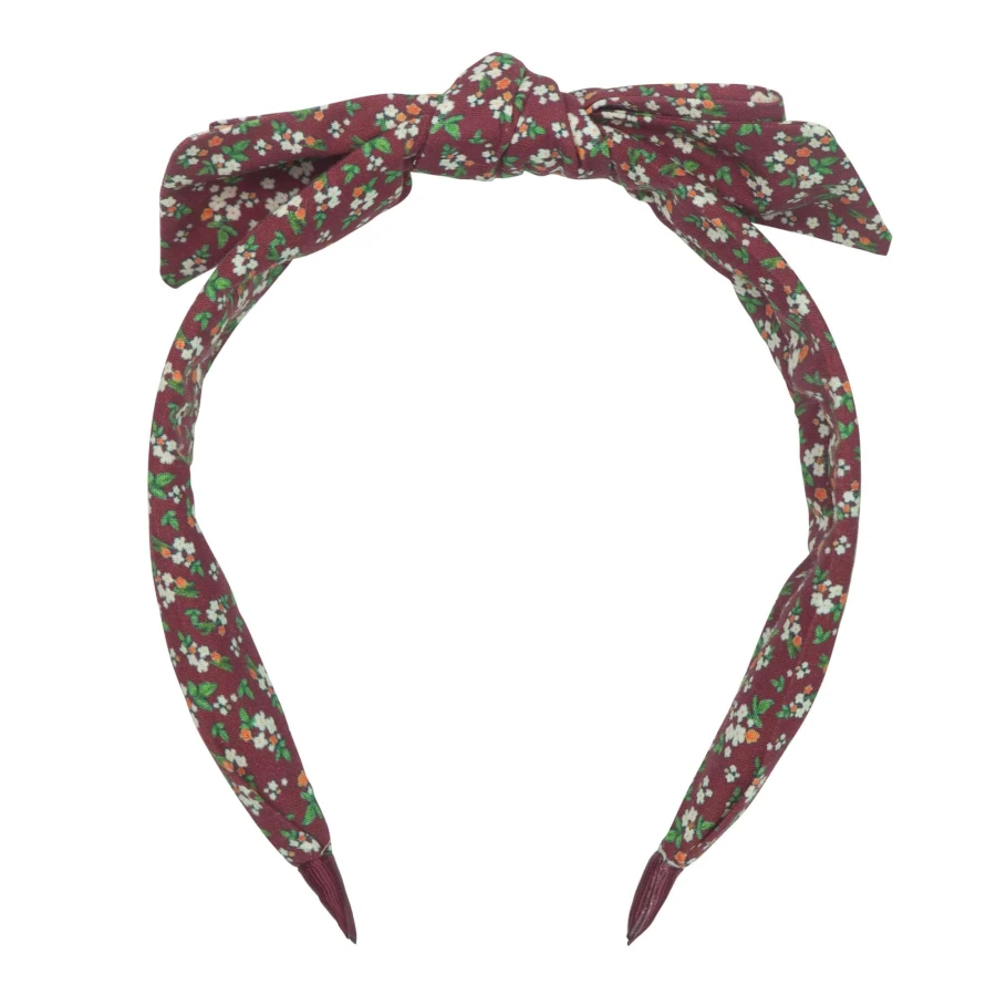 Opaska EDDIE FLORAL BOW / Mimi & Lula