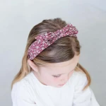 Opaska EDDIE FLORAL BOW / Mimi & Lula
