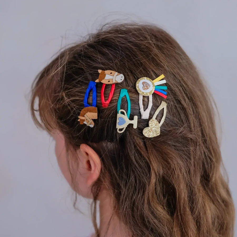 Zestaw spinek SHOW PONY TAIL CLIPS / Mimi & Lula