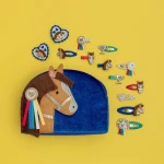 Zestaw spinek SHOW PONY TAIL CLIPS / Mimi & Lula