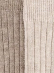 Wełniane skarpetki, 2 pary - Camel Melange / HUTTEliHUT