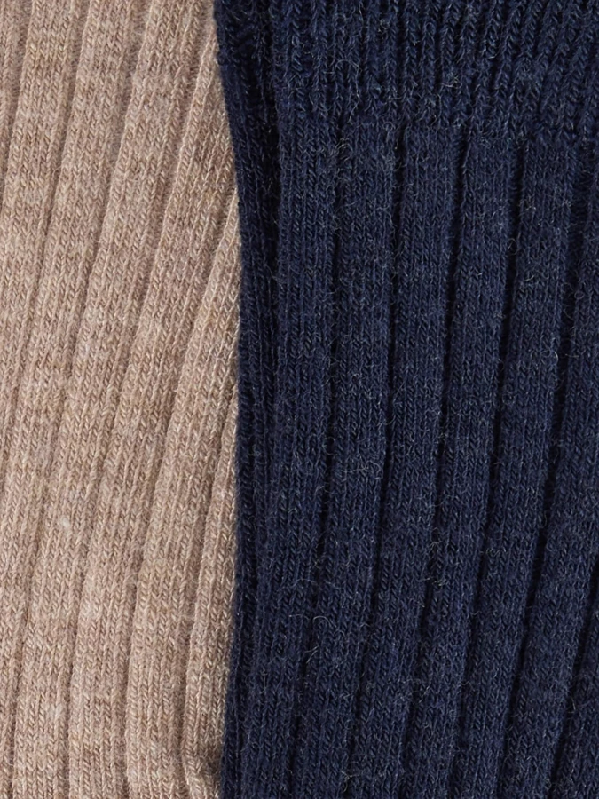 Wełniane skarpetki, 2 pary - Dark Navy / HUTTEliHUT
