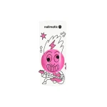 Lakier do paznokci dla dzieci zmywalny wodą, 8ml - Pinky, Neonowy Róż z Brokatem / Nailmatic