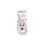 Lakier do paznokci dla dzieci zmywalny wodą, 8ml - Polly, Transparentny Róż z Brokatem / Nailmatic