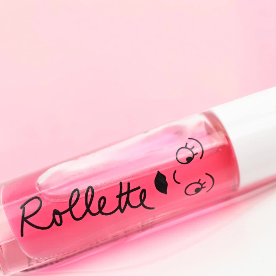 Zestaw lakier do paznokci + błyszczyk do ust dla dzieci, 8 ml + 6,5 ml - Polly i Rollette Malina / Nailmatic