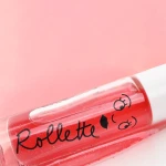 Zestaw lakier do paznokci + błyszczyk do ust dla dzieci, 8 ml + 6,5 ml - Cookie i Rollette Truskawka / Nailmatic