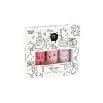 Zestaw lakierów do paznokci dla dzieci zmywalnych wodą, 3 x 8 ml - Party / Nailmatic