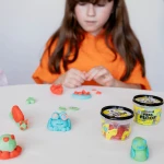 Myjąca ciastolina do kąpieli dla dzieci Pataploof, 80g - Niebieska / Nailmatic