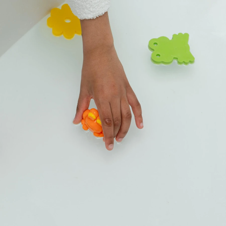 Myjąca ciastolina do kąpieli dla dzieci Pataploof, 80g - Pomarańczowa / Nailmatic