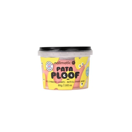 Myjąca ciastolina do kąpieli dla dzieci Pataploof, 80g - Różowa / Nailmatic