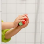 Myjąca ciastolina do kąpieli dla dzieci Pataploof, 80g - Zielona / Nailmatic