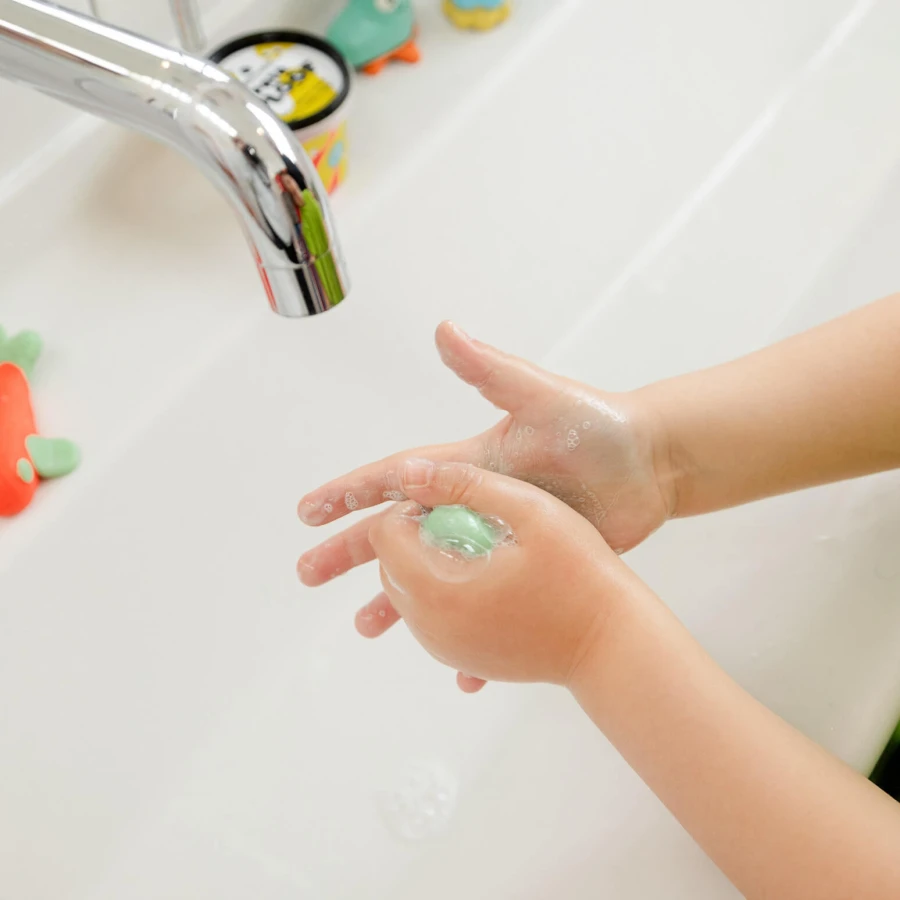 Myjąca ciastolina do kąpieli dla dzieci Pataploof, 80g - Zielona / Nailmatic