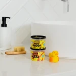 Myjąca ciastolina do kąpieli dla dzieci Pataploof - Żółta i Pomarańczowa + Foremka Ploofy / Nailmatic