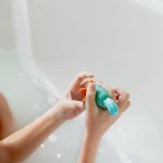 Myjąca ciastolina do kąpieli dla dzieci Pataploof - Niebieska i Różowa + 2 Foremki / Nailmatic
