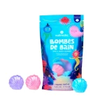 Musujące kule do kąpieli dla dzieci - Nailmatic Shell, 7 x 20 g / Nailmatic