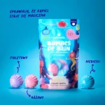 Musujące kule do kąpieli dla dzieci - Nailmatic Shell, 7 x 20 g / Nailmatic