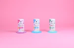 Musująca sól do kąpieli barwiąca wodę dla dzieci Splash, 250 g - Zielona / Nailmatic