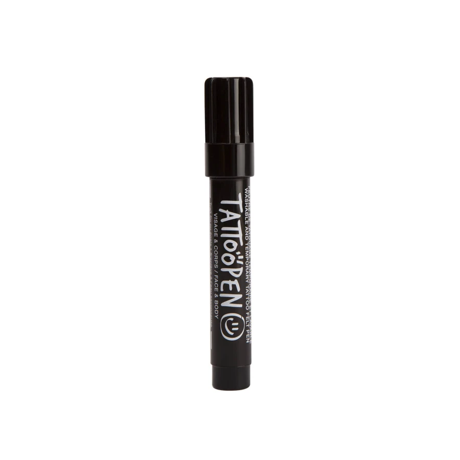 Zmywalny marker do ciała i twarzy dla dzieci Tattoopen 2,5 g - Czarny / Nailmatic