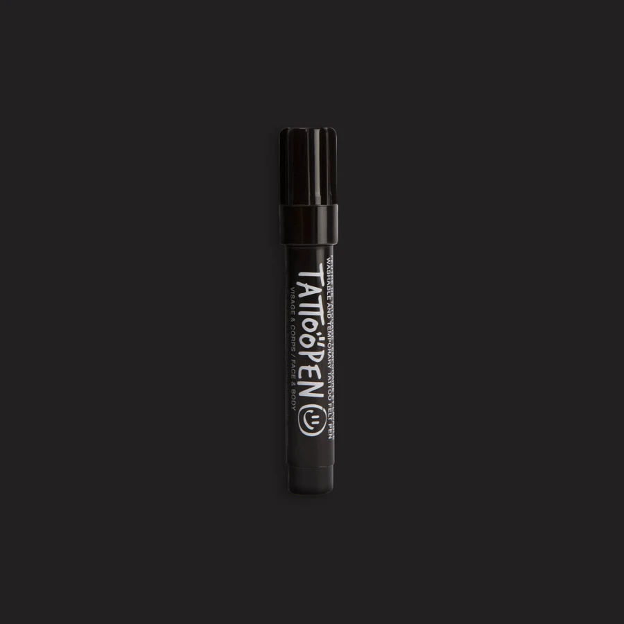 Zmywalny marker do ciała i twarzy dla dzieci Tattoopen 2,5 g - Czarny / Nailmatic