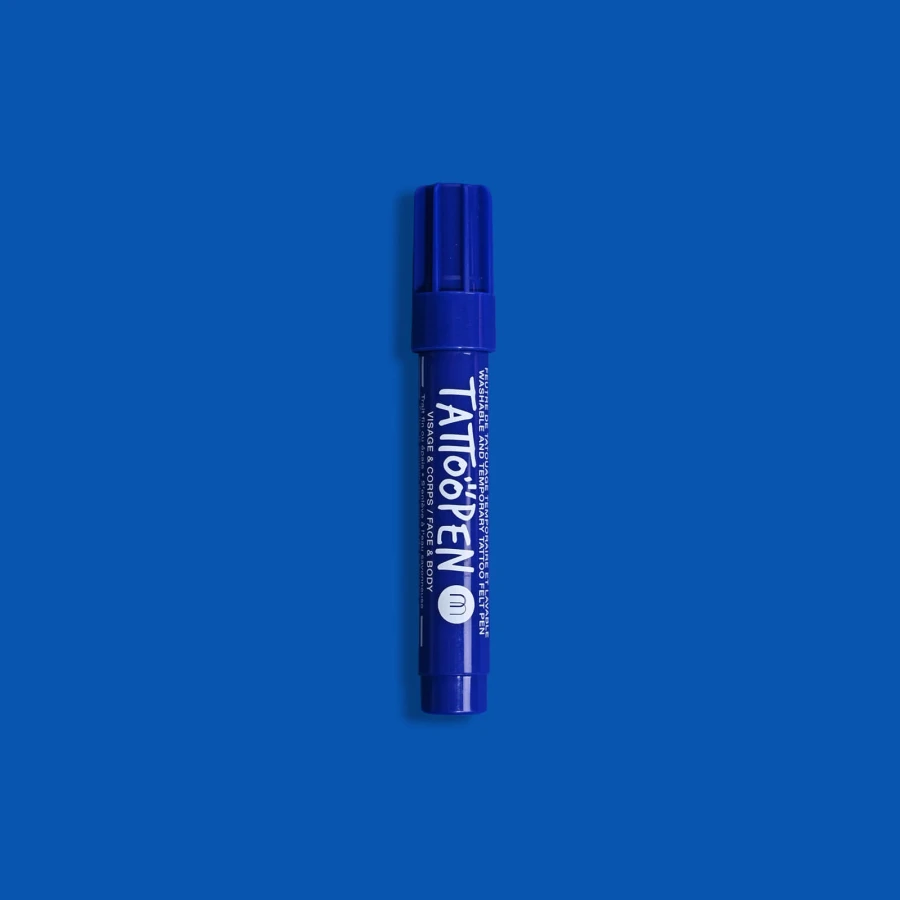 Zmywalny marker do ciała i twarzy dla dzieci Tattoopen 2,5 g - Granatowy / Nailmatic
