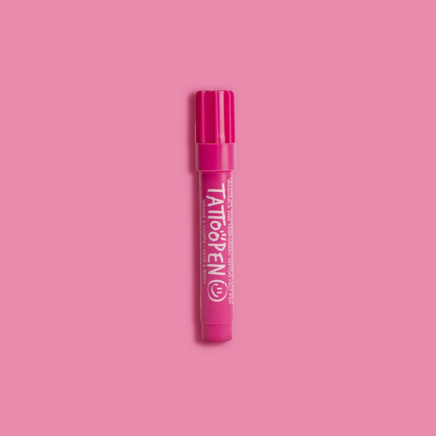 Zmywalny marker do ciała i twarzy dla dzieci Tattoopen 2,5 g - Różowy / Nailmatic