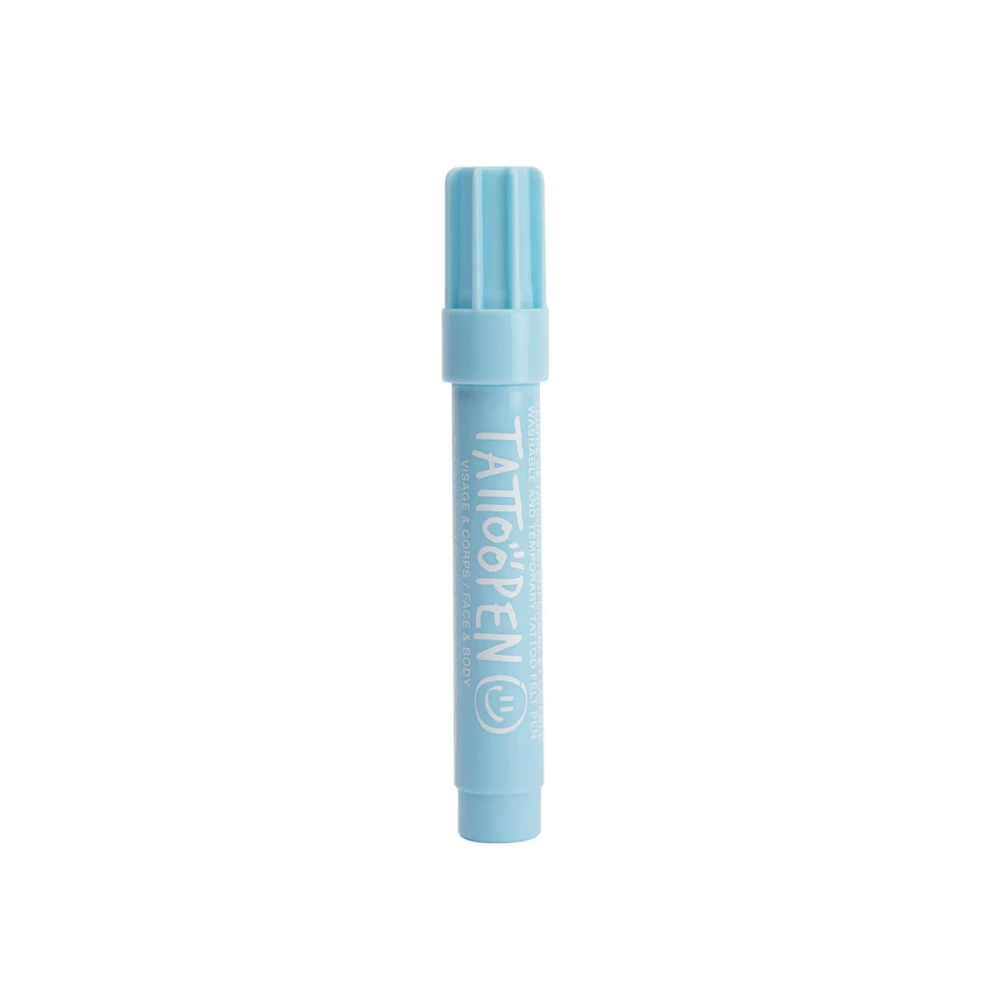 Zmywalny marker do ciała i twarzy dla dzieci Tattoopen 2,5 g - Błękitny / Nailmatic
