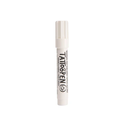 Zmywalny marker do ciała i twarzy dla dzieci Tattoopen 2,5 g - Biały / Nailmatic