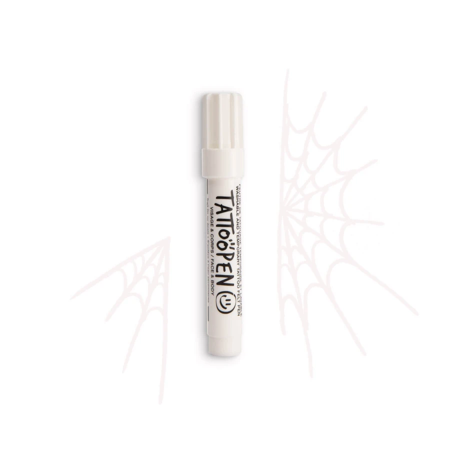 Zmywalny marker do ciała i twarzy dla dzieci Tattoopen 2,5 g - Biały / Nailmatic