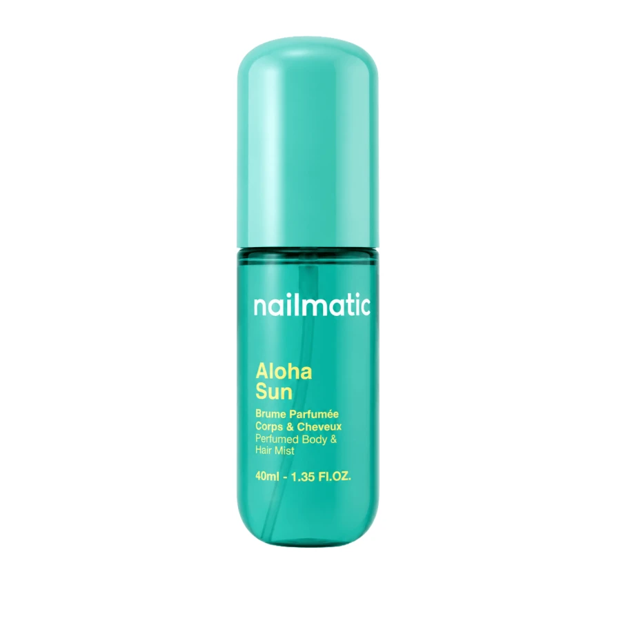 Perfumowana mgiełka do ciała i włosów dla dzieci - Aloha Sun, Kokos i Kwiaty Tropikalne, 40ml / Nailmatic