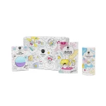 Zestaw Prezentowy do Kąpieli dla Dzieci Bubble Bath Box, Blue & Purple - Sole i Kula do Kąpieli / Nailmatic