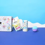 Zestaw Prezentowy do Kąpieli dla Dzieci Bubble Bath Box, Blue & Purple - Sole i Kula do Kąpieli / Nailmatic
