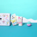 Zestaw Prezentowy do Kąpieli dla Dzieci Splash Bath Box, Pink & Lagoon - Sole i Kula do Kąpieli / Nailmatic