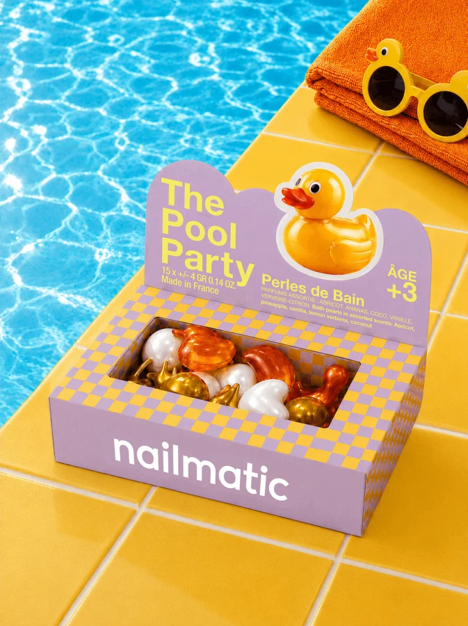 Perełki do Kąpieli dla Dzieci The Pool Party - Zwierzątka, 15 szt. / Nailmatic
