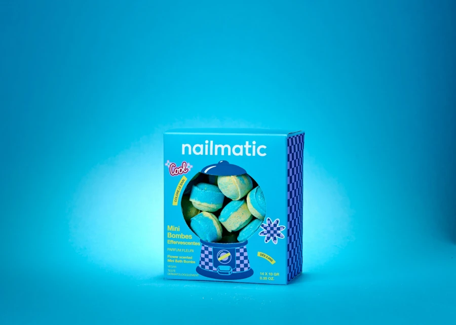 Kule do Kąpieli dla Dzieci Mini Flower Power - Zapach Białych Kwiatów, 14szt. / Nailmatic