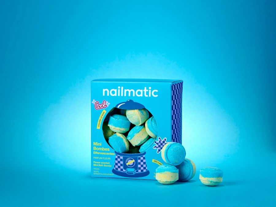 Kule do Kąpieli dla Dzieci Mini Flower Power - Zapach Białych Kwiatów, 14szt. / Nailmatic