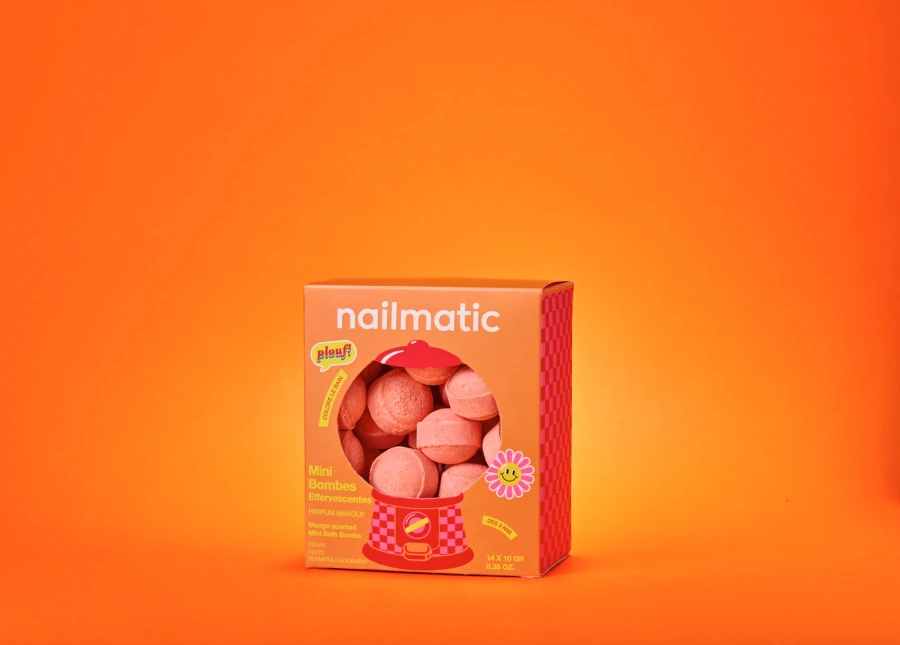 Kule do Kąpieli dla Dzieci Mini Sweet Mango - Zapach Mango, 14szt. / Nailmatic
