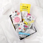 Zestaw Prezentowy dla Dzieci Magic Box Blue - Kula, Strzelająca Sól, Tatuaże i Gra Karciana / Nailmatic