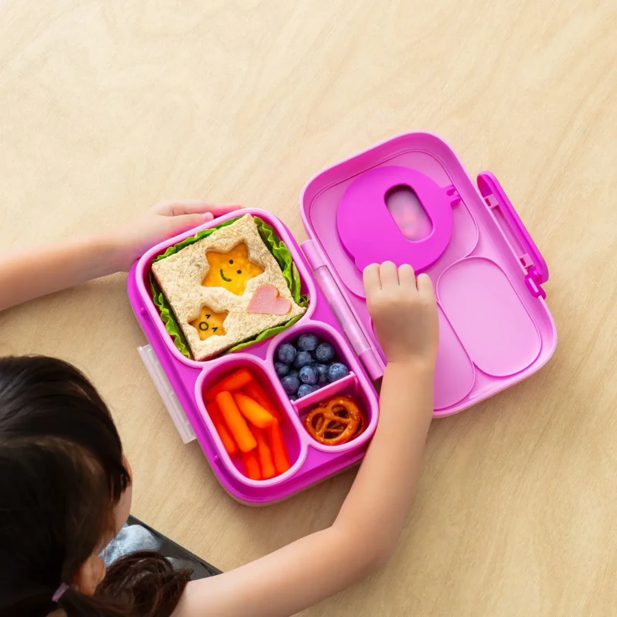 OMIEBOX LITE lunch box z wkładem chłodzącym, Rosy Pink / OMIE