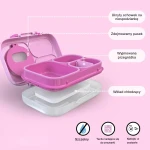 OMIEBOX LITE lunch box z wkładem chłodzącym, Rosy Pink / OMIE