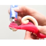 Gryzak masujący ze szczoteczką SZARY / Matchstick Monkey