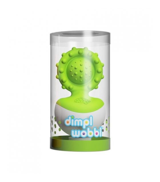 Bąbelki Dimpl Gryzak Wańka Wstańka Zielony / Fat Brain Toys