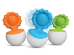 Bąbelki Dimpl Gryzak Wańka Wstańka Niebieski / Fat Brain Toys