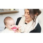 Gryzak masujący ze szczoteczką SZARY / Matchstick Monkey